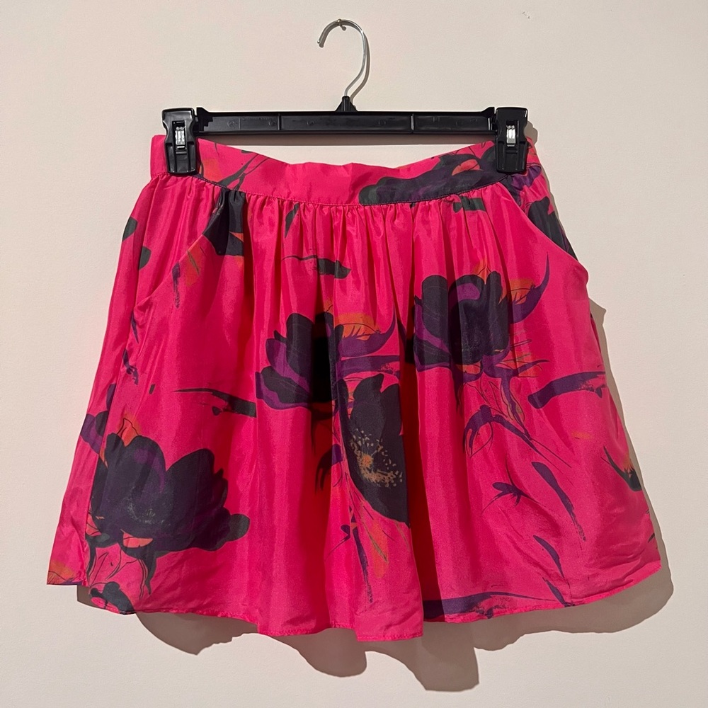 Sam & Lavi silk floral skirt - Picture 1 of 2